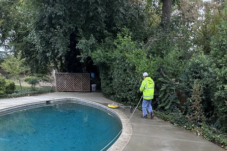 Pool Deck Cleaning: How to Reduce Slippery Algae and Keep Concrete Looking New